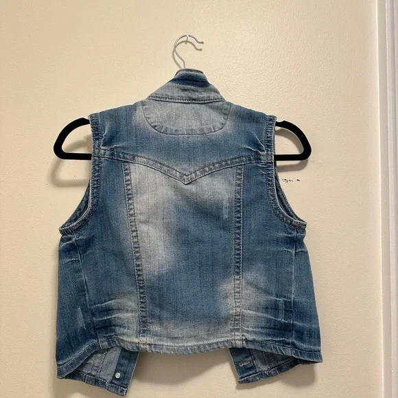Denim vest jacket - Picture 4 of 4
